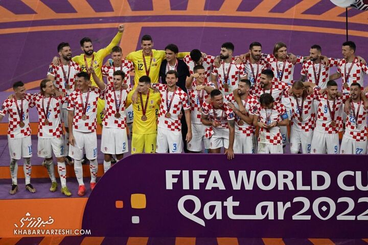 جشن سومی کرواسی در جام‌جهانی 2022