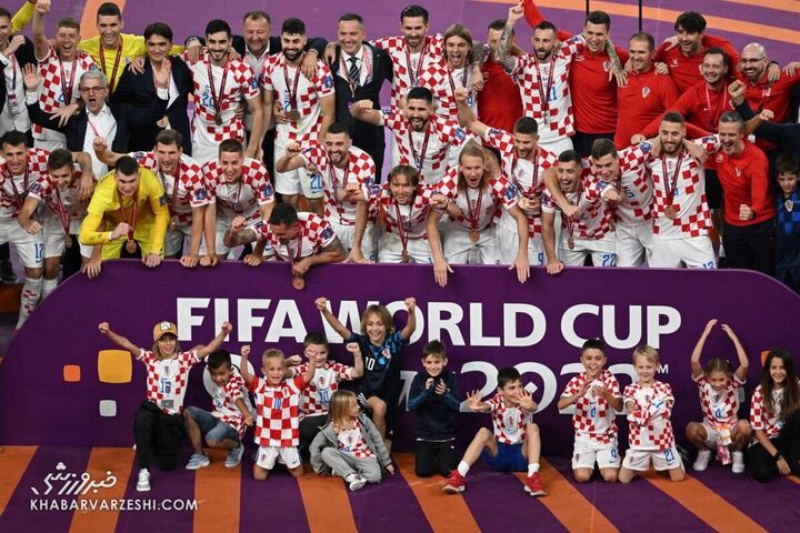 جشن سومی کرواسی در جام‌جهانی 2022