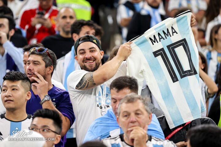هواداران آرژانتین؛ آرژانتین - فرانسه (فینال جام‌جهانی 2022)