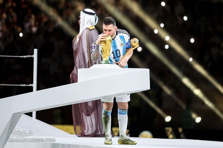 جشن قهرمانی آرژانتین در جام‌جهانی 2022