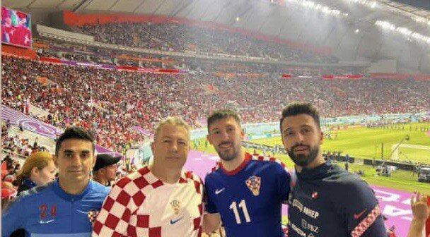 ۲ استقلالی تماشاگر ویژه بازی نیمه نهایی جام جهانی ۲۰۲۲