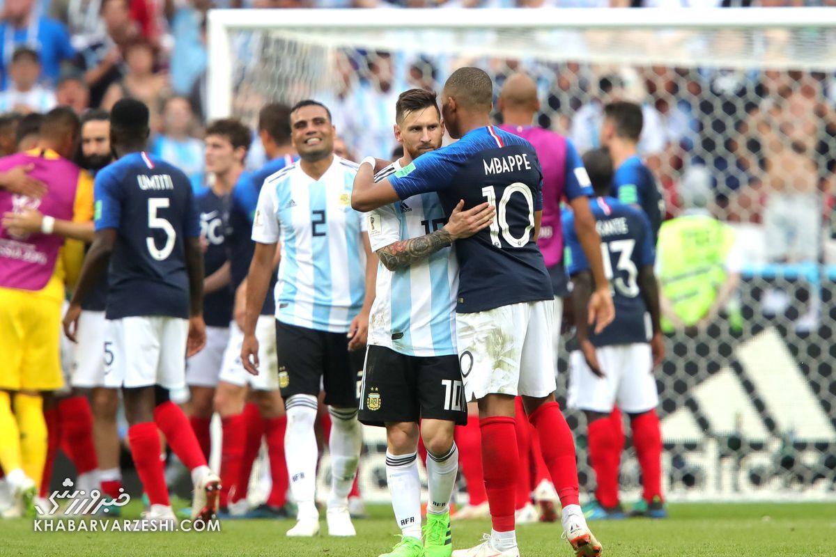 فرانسه - آرژانتین (جام‌جهانی ۲۰۱۸)