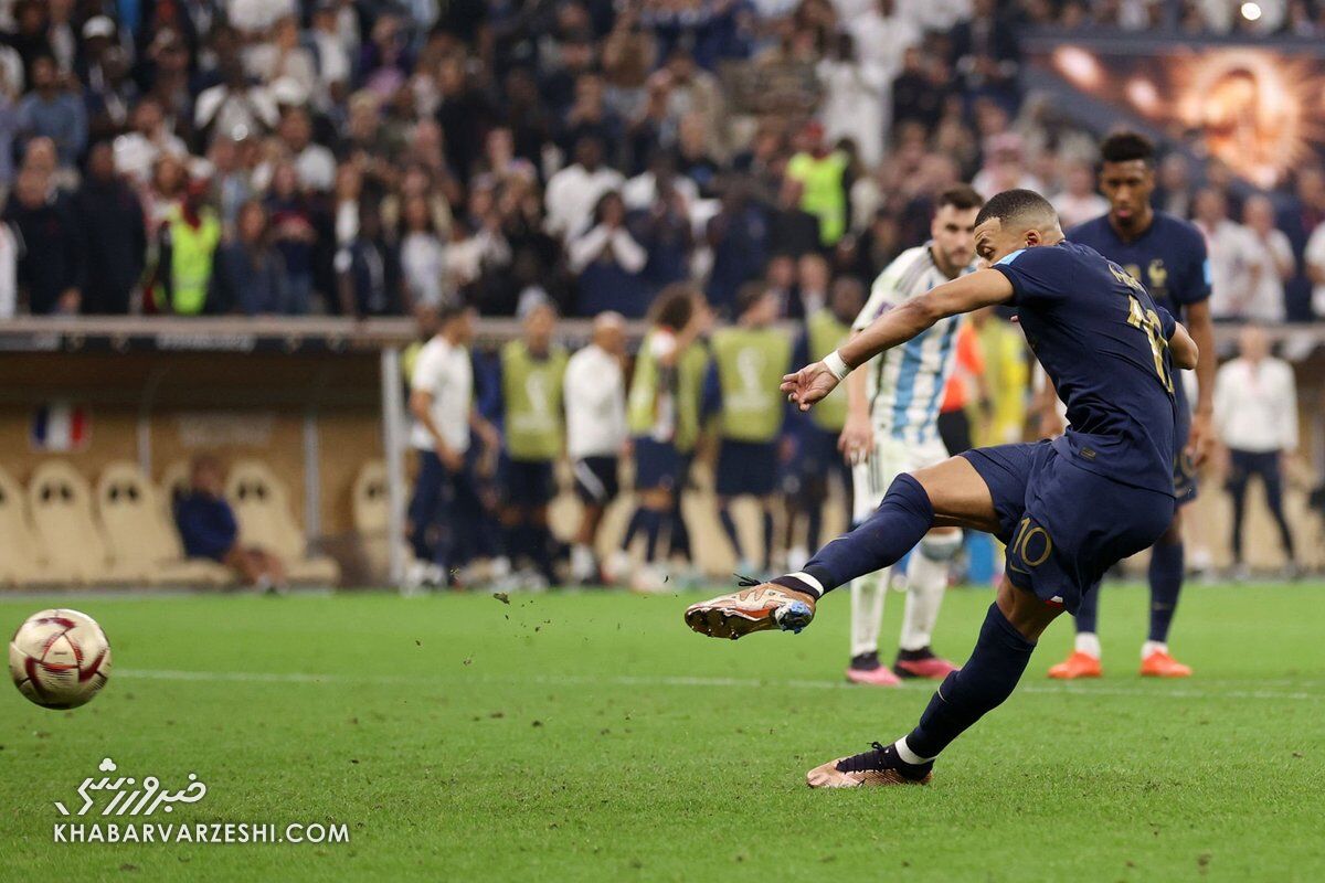 پنالتی امباپه در فینال