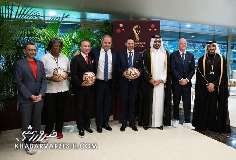 عکس| هدیه قطری‌ها به نماینده جام جهانی ۲۰۲۶ 