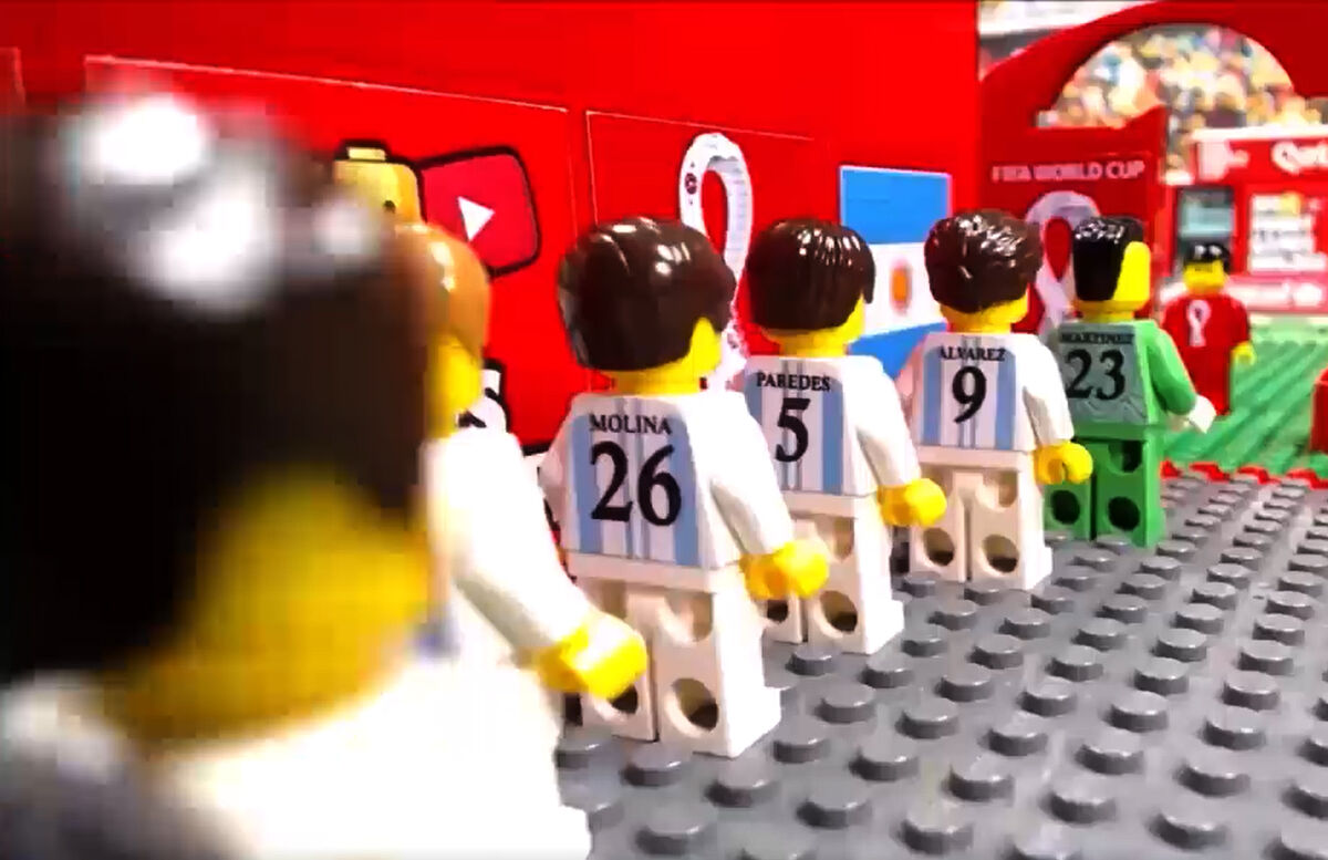 ویدیو| شبیه سازی فینال جام جهانی ۲۰۲۲ قطر با لگو
