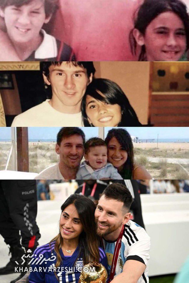 عکس| تصویری دیده نشده از مسی و همسرش/ لئو در وفاداری هم یک اسطوره است