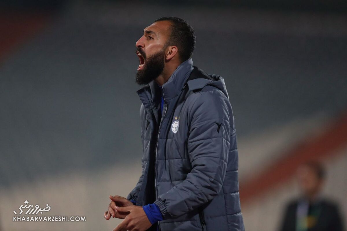 عکس | گلزن دربی در نقش ساپیتو/ تعصب مثالزدنی روی نیمکت استقلال