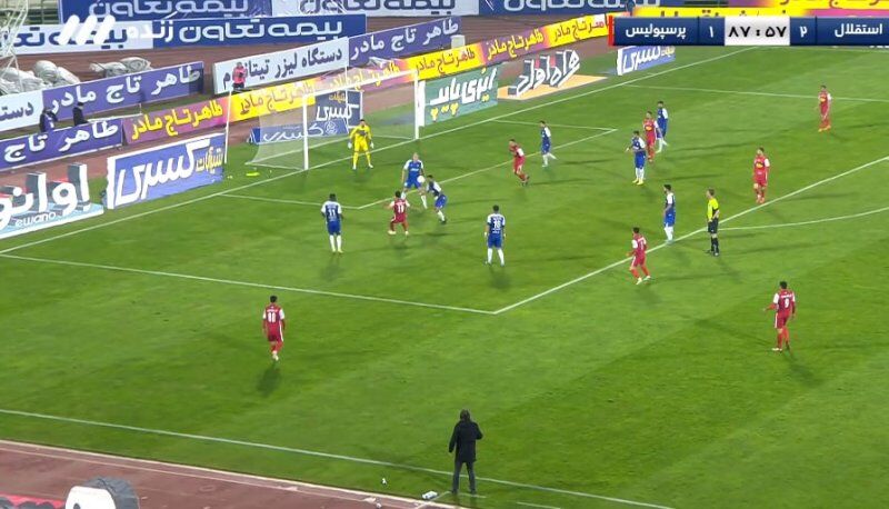 تصاویر | استقلال در این صحنه صدر را از دست داد!/ یک نفر قبل از حسینی و رافائل اشتباه کرد!