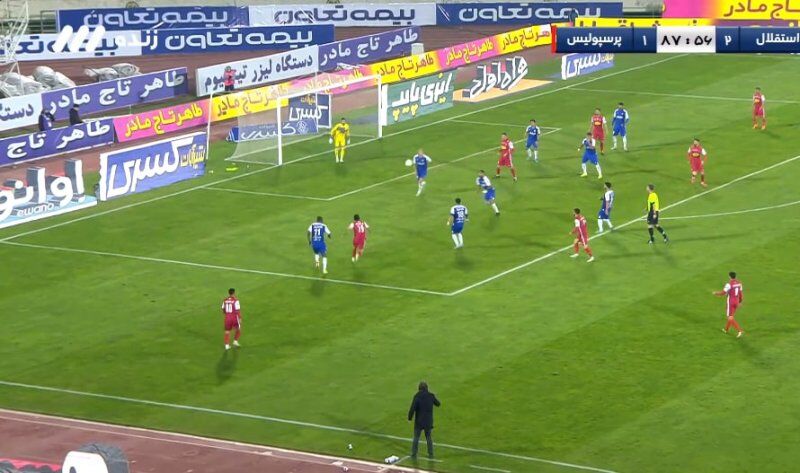 تصاویر | استقلال در این صحنه صدر را از دست داد!/ یک نفر قبل از حسینی و رافائل اشتباه کرد!