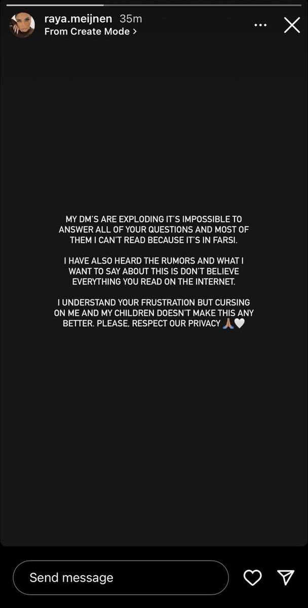 واکنش همسر لوکادیا به خشم هواداران پرسپولیس/ صفحه من را منفجر کردید؛ به من و فرزندانم فحش ندهید/ به حریم خصوصی ما احترام بگذارید