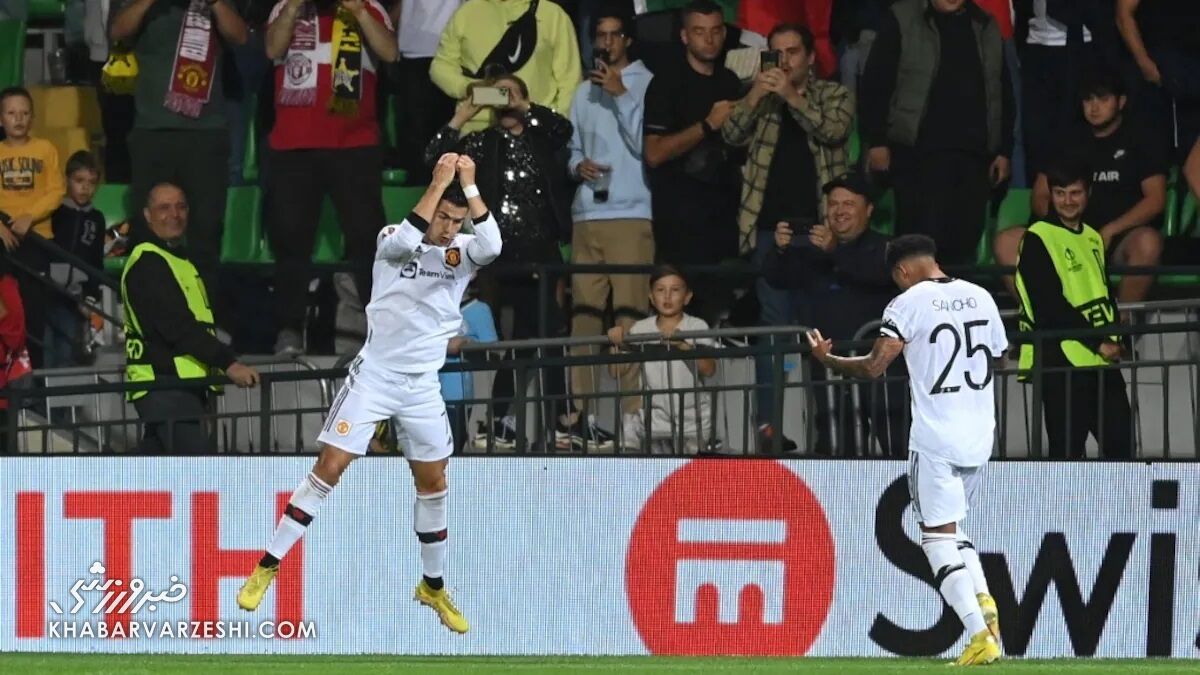 کریستیانو رونالدو در منچستریونایتد