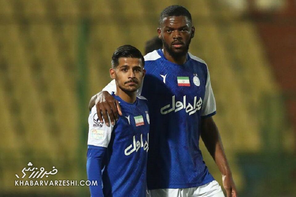 عکس | زوج گمشده قایدی در خط حمله استقلال پیدا شد/ باشوی آبیها به دیاباته دوم چسبید!