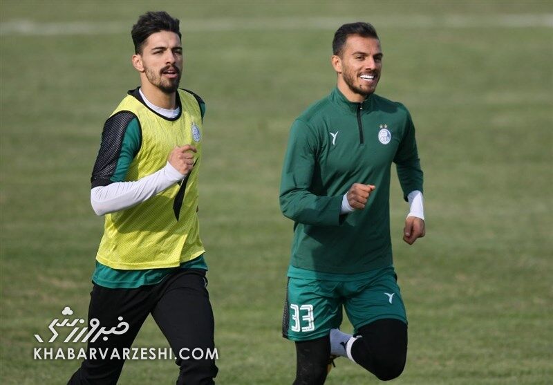 عکس| بازگشت بازیکنان مصدوم به تمرینات استقلال/ ستاره آبیها همچنان دور از ترکیب