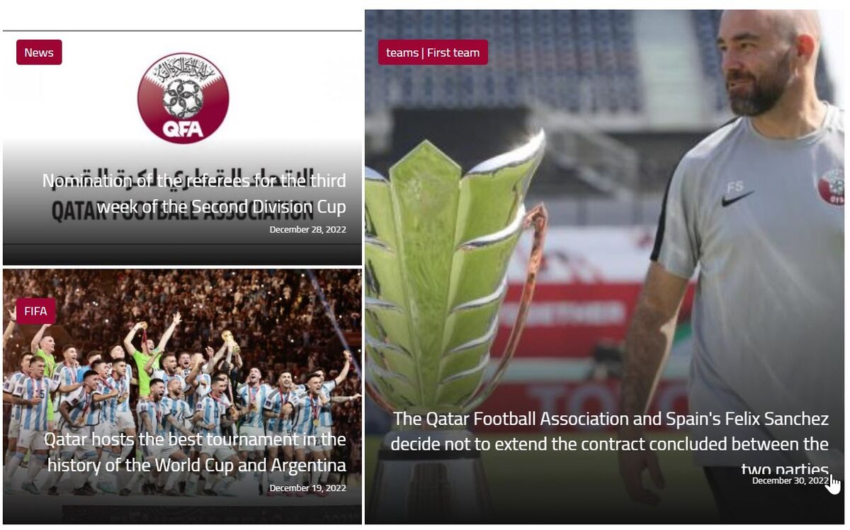 واکنش رسمی فدراسیون فوتبال قطر به جدایی سانچس و استخدام کی‌روش  