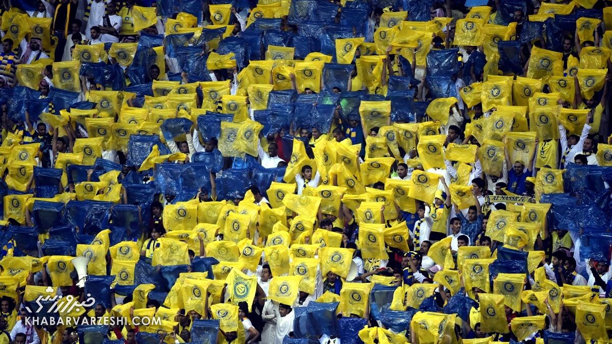 رجز خوانی گوینده ورزشگاه النصر برای پرسپولیس؛ به جهنم خوش آمدید/ عربستانیها ادای دورتموند را درآوردند رجز خوانی گوینده ورزشگاه النصر برای پرسپولیس؛ به جهنم خوش آمدید/ عربستانیها ادای دورتموند را درآوردند