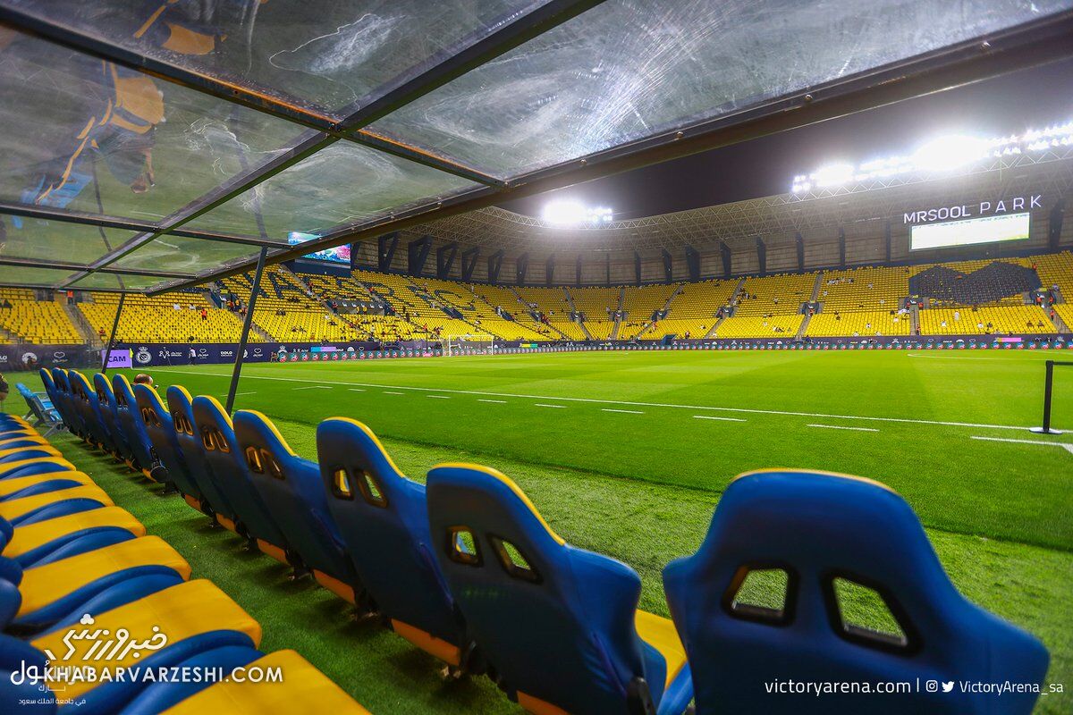 عکس| ورزشگاه مرسول ریاض در انتظار رونمایی از رونالدو