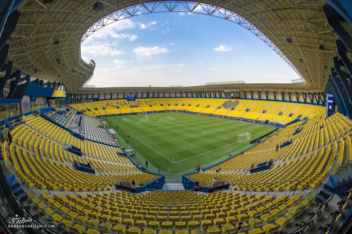 عکس| ورزشگاه مرسول ریاض در انتظار رونمایی از رونالدو