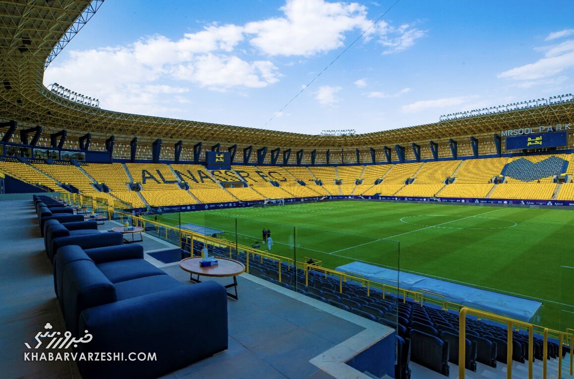 عکس| ورزشگاه مرسول ریاض در انتظار رونمایی از رونالدو