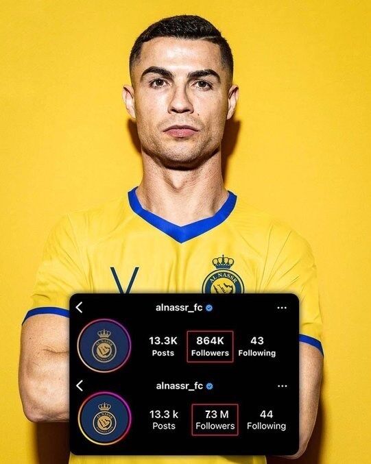 عکس| یک نشانه خاص در اینستاگرام باشگاه جدید رونالدو/ 7 مثل CR7