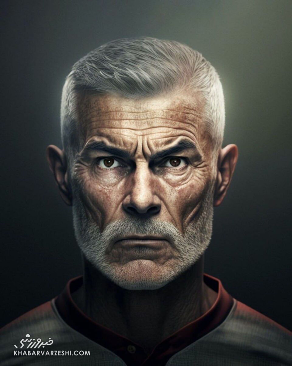 تصاویر| شبیه سازی جالب چهره ستارههای فوتبال/ مسی، رونالدو و زلاتان ۴۰ سال بعد...