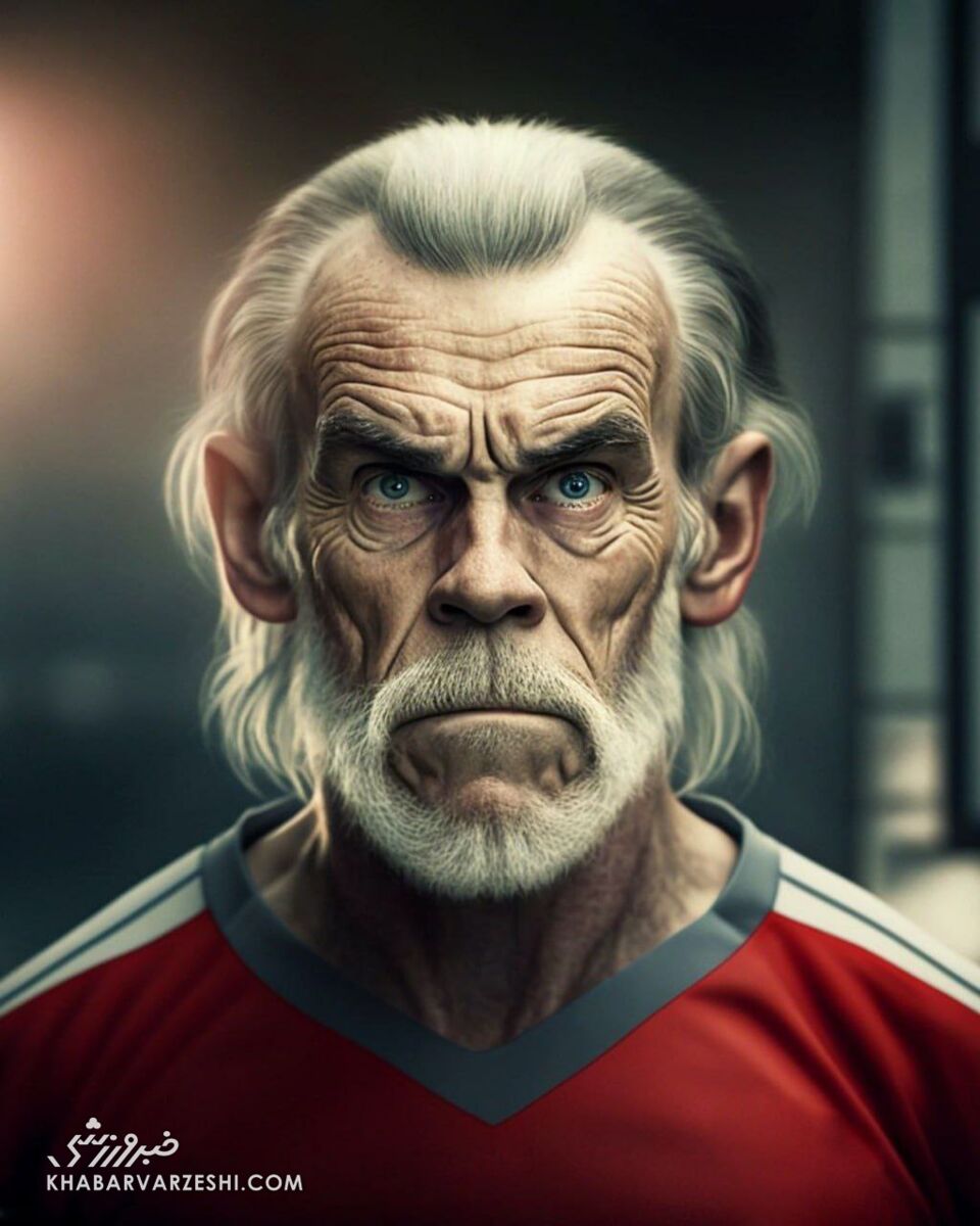 تصاویر| شبیه سازی جالب چهره ستارههای فوتبال/ مسی، رونالدو و زلاتان ۴۰ سال بعد...