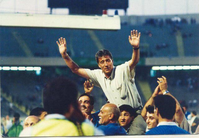 عکس| روزی که استقلال تراکتور را ۵ تایی کرد/ قهرمانی با زنده یاد حجازی