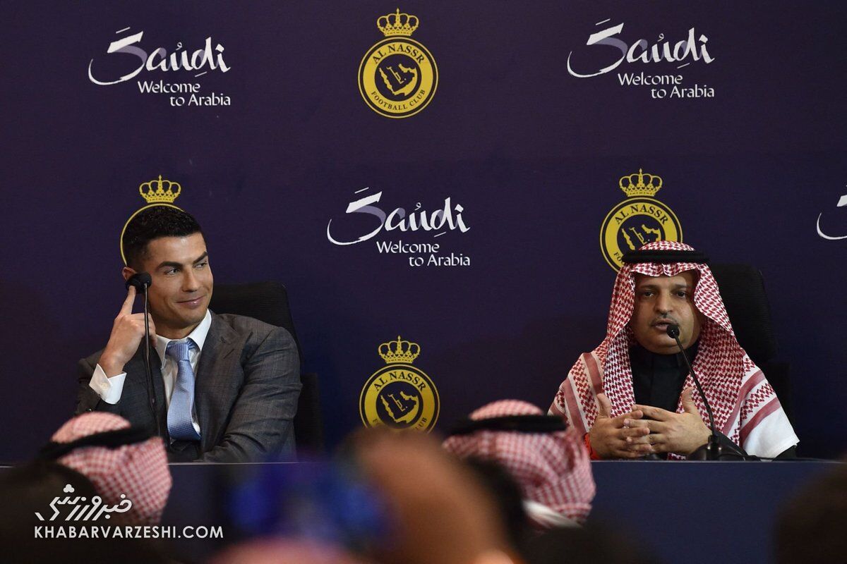 مراسم معارفه کریستیانو رونالدو به عنوان بازیکن النصر عربستان