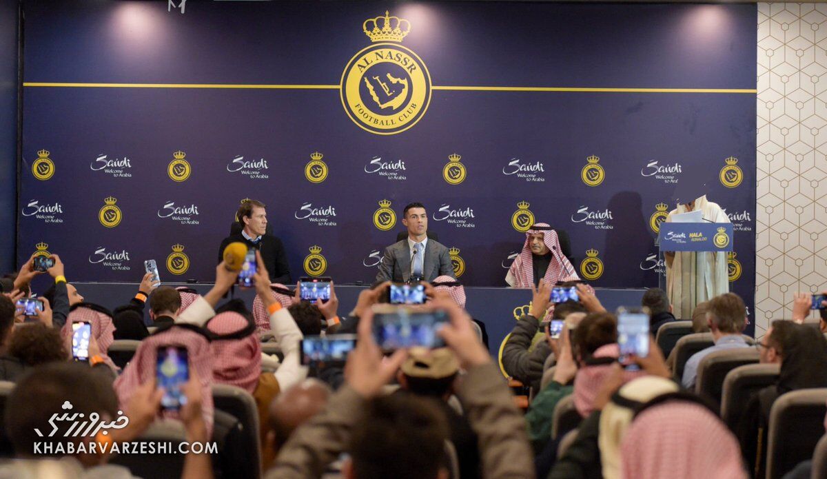 کنفرانس خبری مراسم معارفه کریستیانو رونالدو