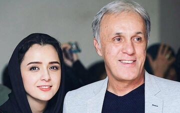 عکس| سرمربی مشهور ایرانی در مراسم استقبال از دختر زندانی‌اش/ ستاره های سینما این خانواده را تنها نگذاشتند