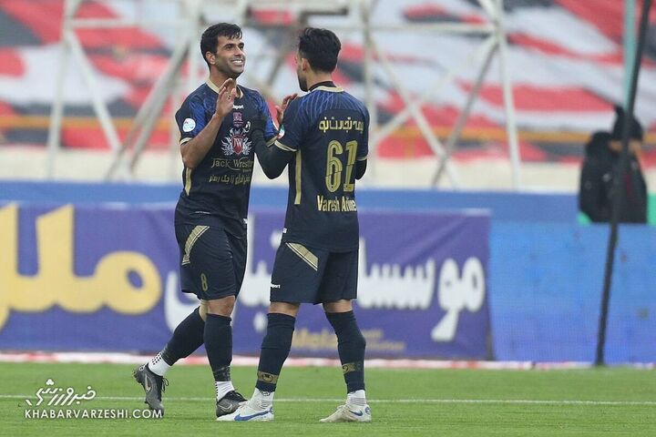 شادی گل ایوب کلانتری؛ پرسپولیس - نساجی