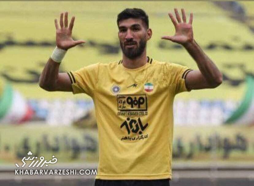 عکس| ادای احترام شهریار به علی دایی/ حمایت ویژه از آقای گل با ژست خاص