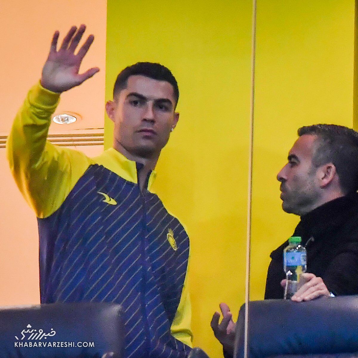 کریستیانو رونالدو در جایگاه ویژه مرسول پارک