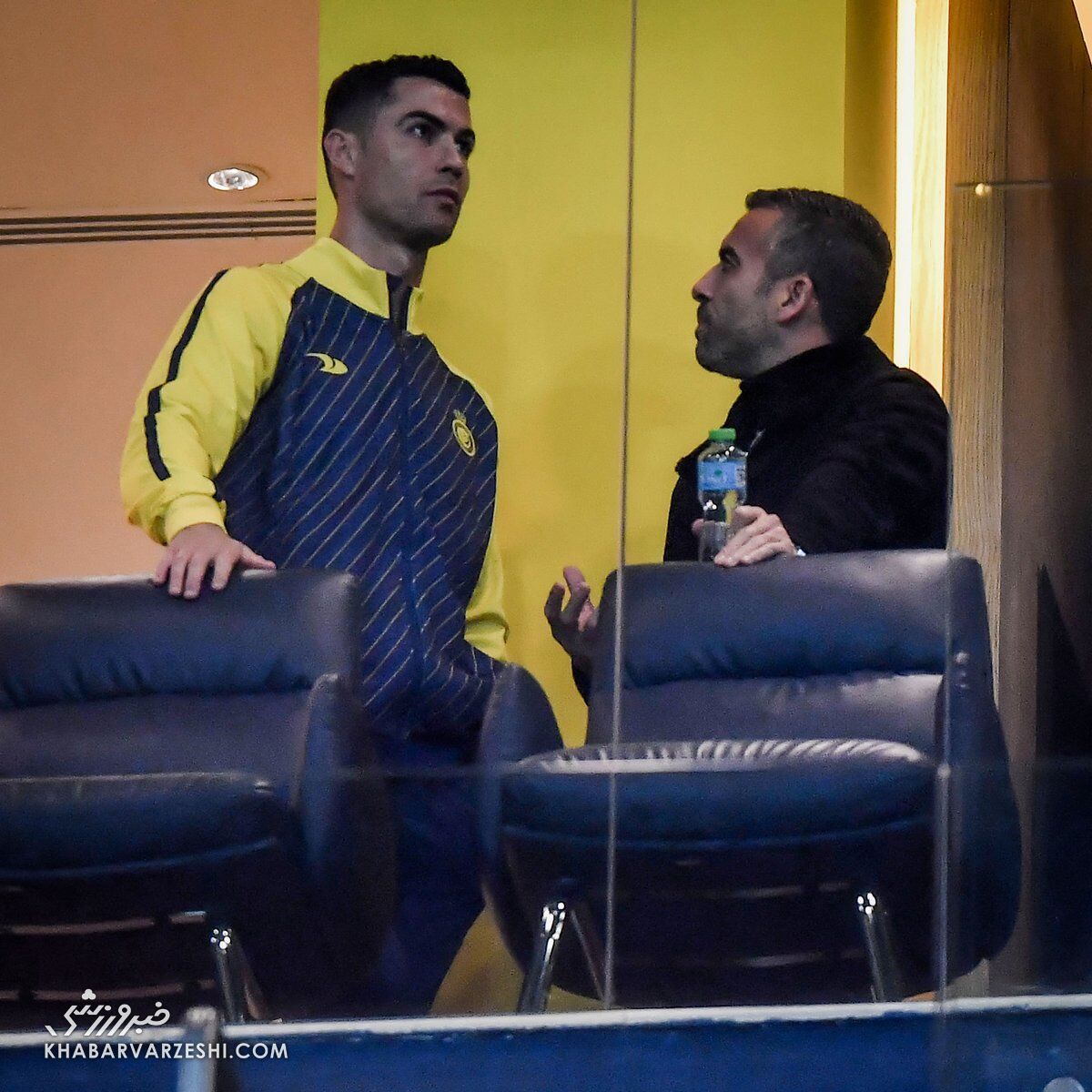 کریستیانو رونالدو در جایگاه ویژه مرسول پارک