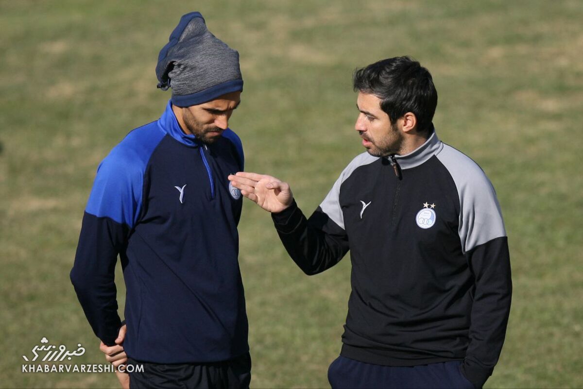 عکس| کاپیتان باز هم تمرین نکرد/ کادر پزشکی استقلال نگرانی ساپینتو را برطرف میکند؟ عکس| کاپیتان باز هم تمرین نکرد/ کادر پزشکی استقلال نگرانی ساپینتو را برطرف میکند؟