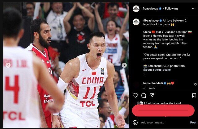 تصاویر | عشق میان دو افسانه ورزش ایران و چین جهانی شد/ اسطوره چینی به ستاره ایرانی؛ بخاطر این ۲۲ سال سپاسگزارم