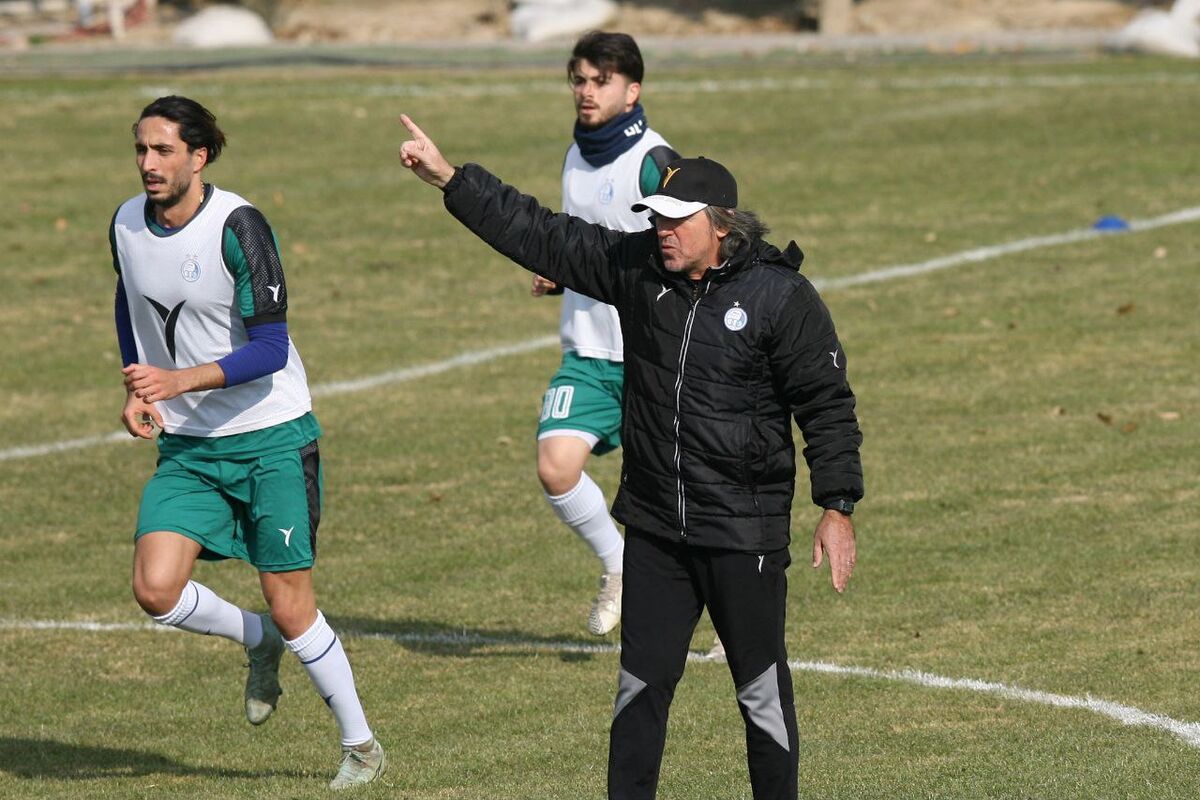 عکس| آرامش ساپینتو پس از روز طوفانی و جنجالی استقلال