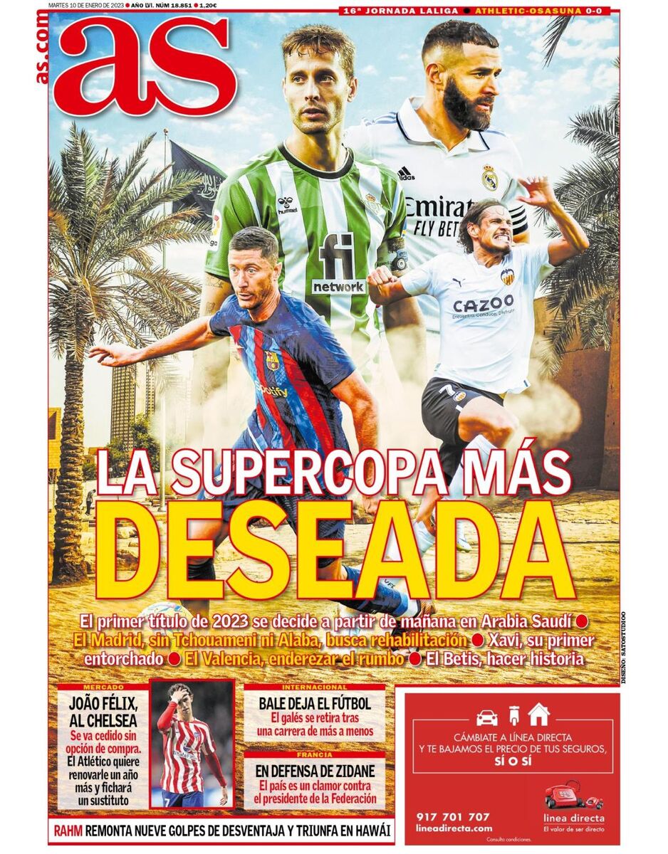 روزنامه آ اس| مطلوب‌ترین سوپرجام