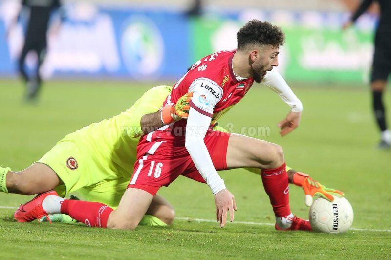 فریم به فریم با مصدومیت دلخراش/ رقیب سمج پرسپولیسیها به این شکل ناکداون شد