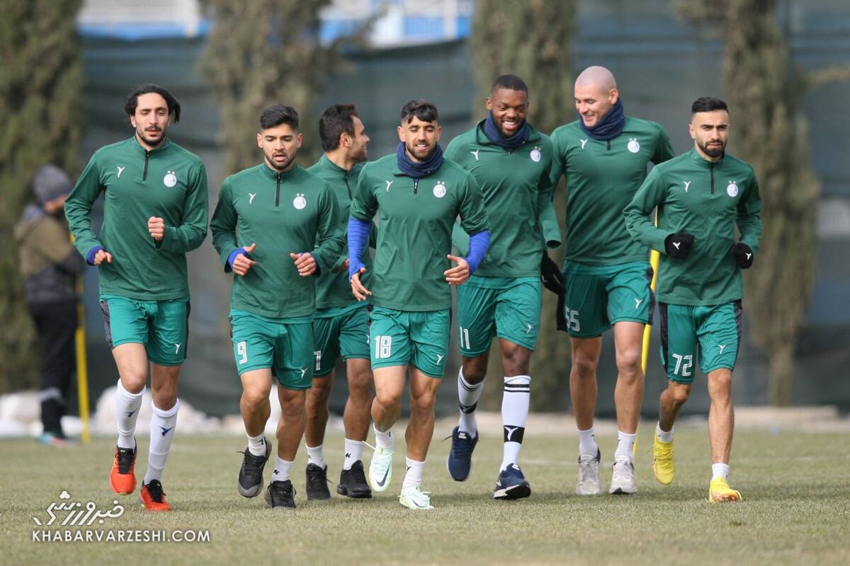 تمرین استقلال - سیلوا - یامگا