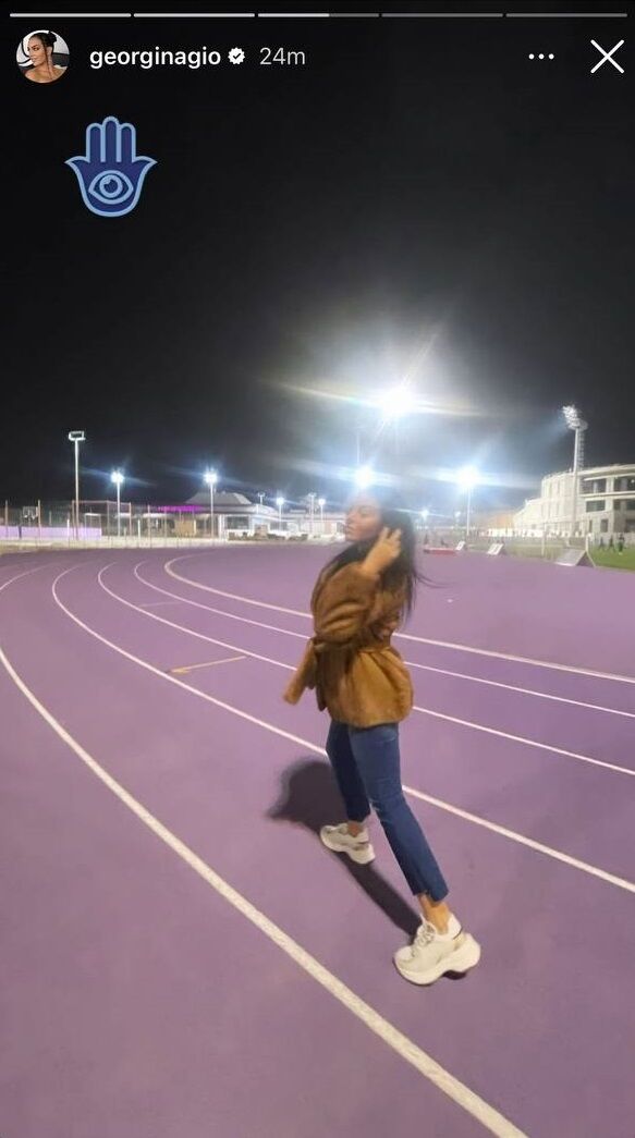 شوت زدن جورجینا