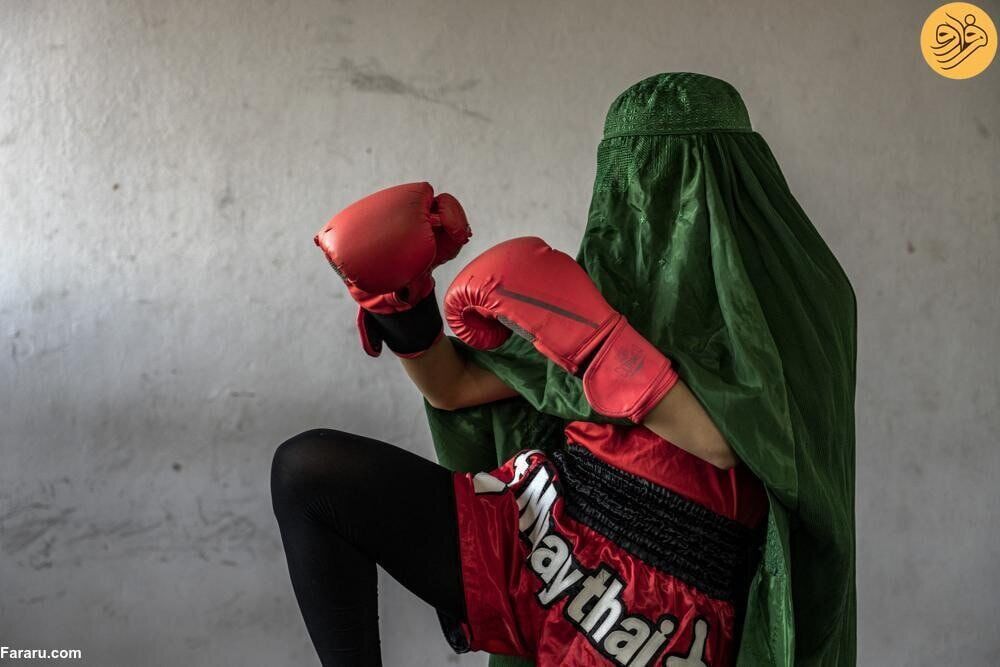 تصاویر | دختران ورزشکار افغان پشت برقع/ ترسی که باعث پوشیدن چهره ها شد