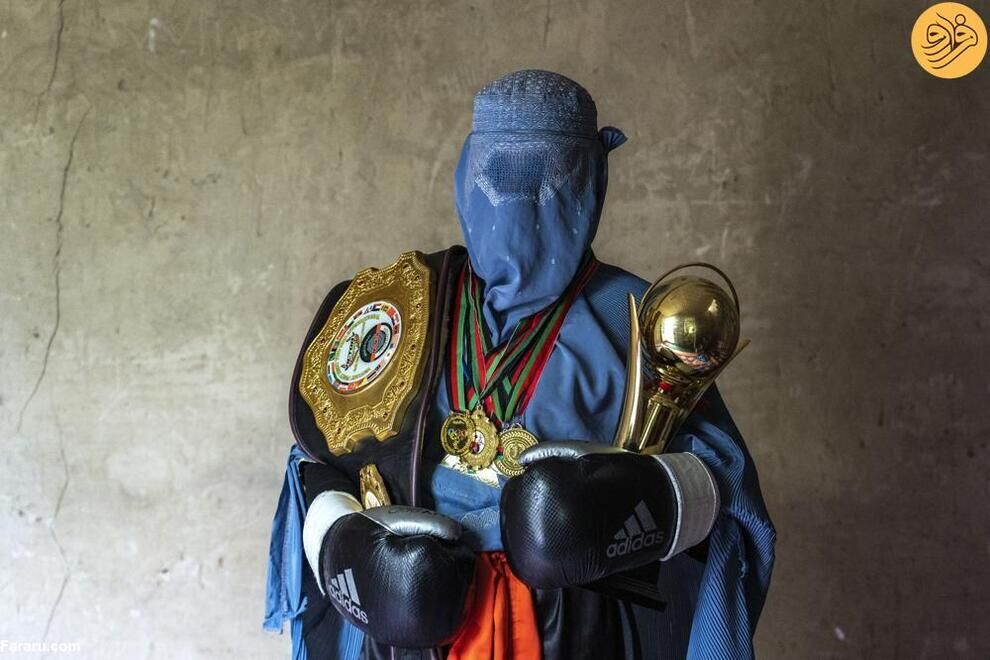 تصاویر | دختران ورزشکار افغان پشت برقع/ ترسی که باعث پوشیدن چهره ها شد