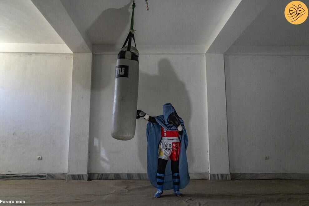 تصاویر | دختران ورزشکار افغان پشت برقع/ ترسی که باعث پوشیدن چهره ها شد