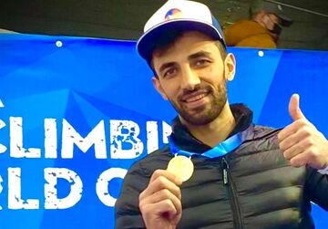 یخنورد ایرانی قهرمان جام جهانی شد/ ثبت بهترین رکورد ادوار مسابقات