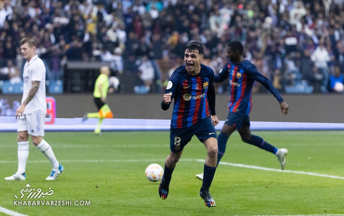 ویدیو| گل سوم بارسلونا به رئال‌مادرید/ گلزنی پدری در ال‌کلاسیکو