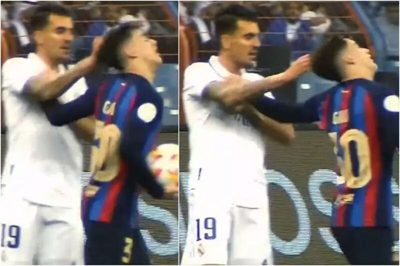 تصویر جنجالی در الکلاسیکو!/ لحظهای در فینال سوپرجام اسپانیا که از چشم دوربینها دور ماند!