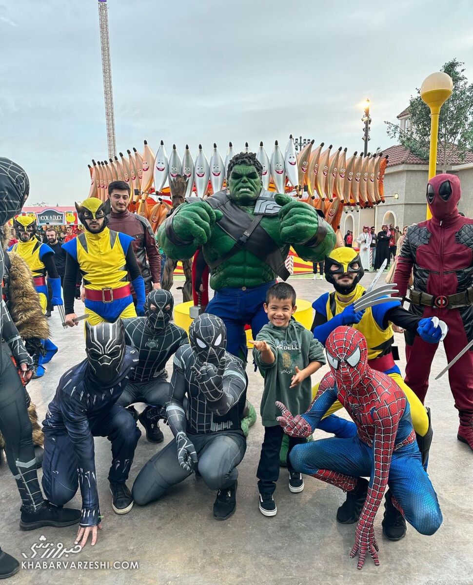 عکس| آخر هفته لاکچری جورجینا با رونالدو در عربستان/ کریستیانو خانوادهاش را به گردش برد