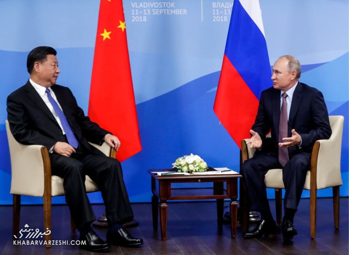 رئیس جمهور روسیه و چین