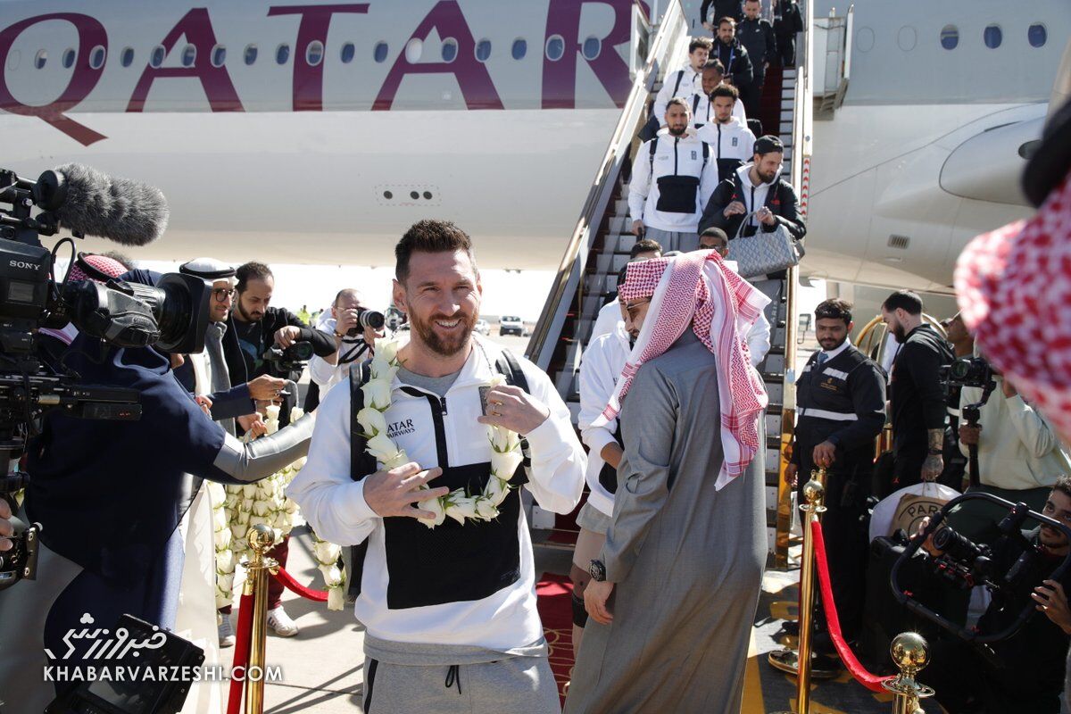 ورود پاریسنژرمن به ریاض