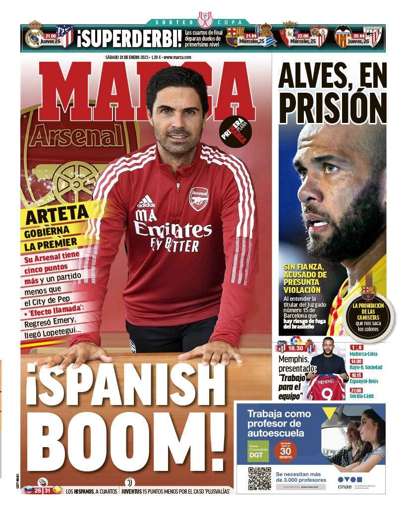 روزنامه مارکا| اسپانیش بوم!
